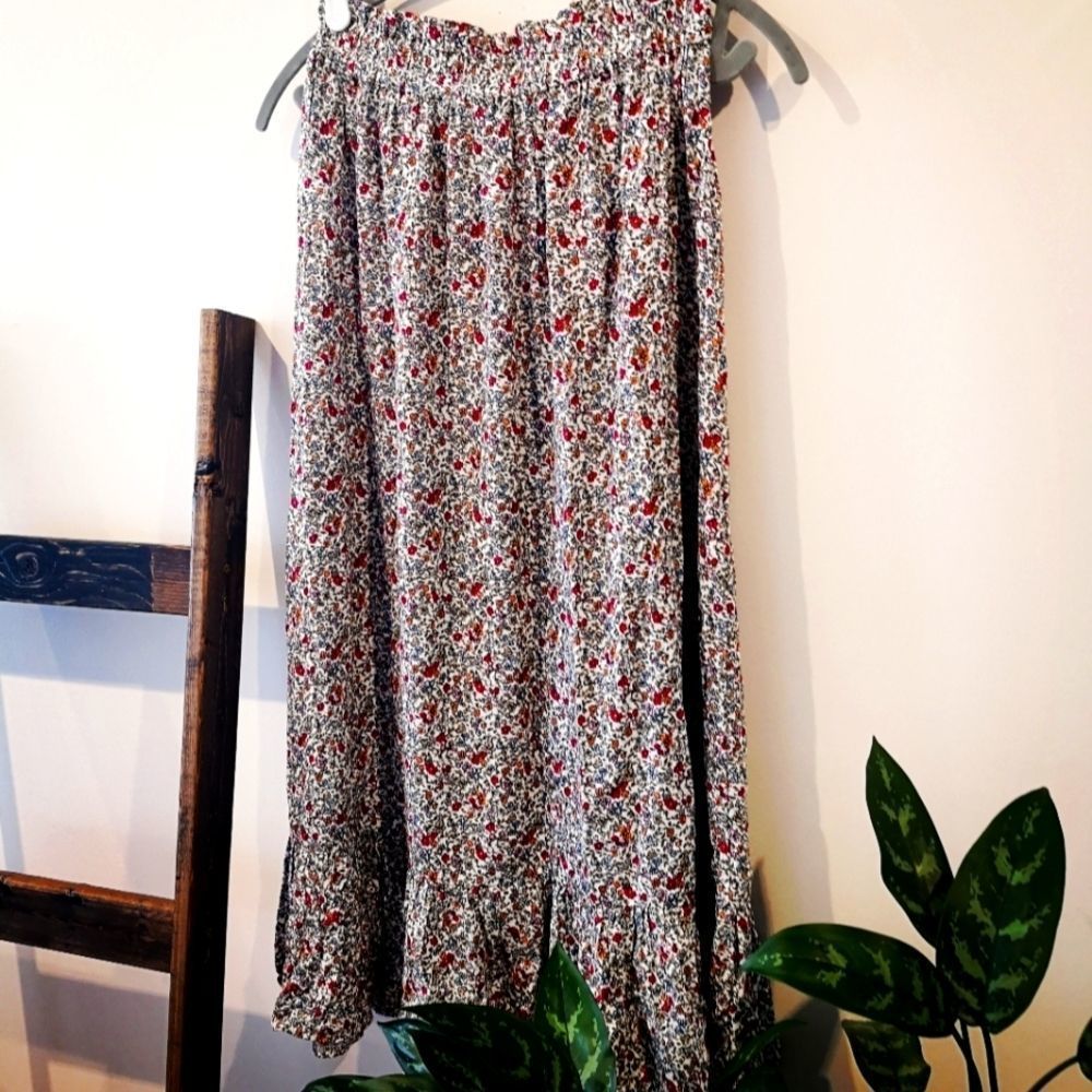 Floral Maxi Skirt